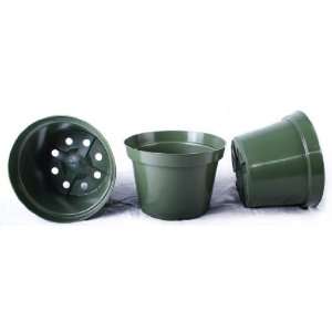 50 NEW 8 Inch Standard Plastic Nursery Pots ~ Pots ARE 8 Inch Round At 