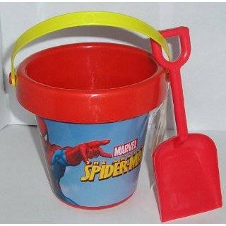 Spiderman Red Sand Beach Pail and Shovel