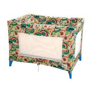  Coverplay Play Yard Slipcover   Green & Multi color 