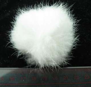 Fur Balls, Sewing Notion, Pom Poms 3pcs Clearance Sale  