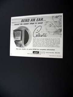 Utah Celesta Speaker stereo speakers 1966 print Ad  