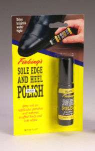 Fiebings Shoe Sole Edge & Heel Polish Dressing   BLACK  