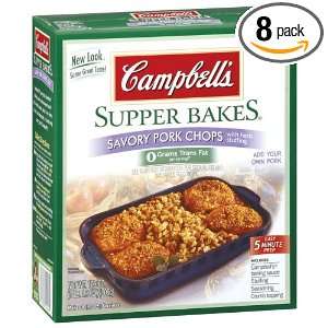 Supper Bake Savory Pork Chops With Herb Stuffing, 17.9 Ounce Boxes 