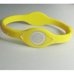 32. Power Balance Silicone Wristband Bracelet (Colorclear; Size M 