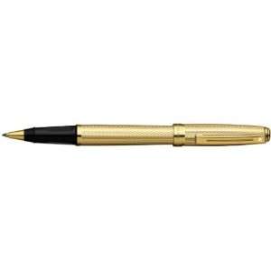   22k Gold Plate with 22k Gold Plate Trim Rollerball