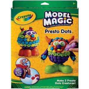  Crayola Model Magic Presto Dots Dual Kit Creatures 