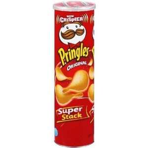 Pringles Potato Crisps, Original, 6.4 oz (Pack of 12)  