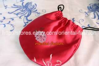 Buy4get5 Lot of 200 Silk Brocade Jewelry Pouch bag C42  
