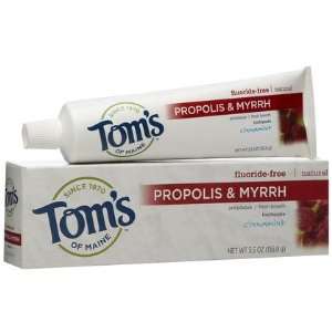 Toms of Maine Antiplaque with Propolis & Myrrh Paste Cinnamint 5.5 oz 