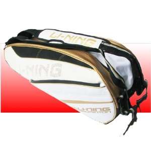 Li Ning ABJE032 1 6 Racket Badminton Bag  Sports 