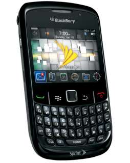   8530 Curve BLACK Phone SPRINT PCS RIM CDMA 750359140147  