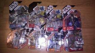 Star Wars 30th Anniversary lot of 8 figures Boba fett Concept 