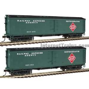   GACX Wood Express Reefer 2 Pack w/Pullman Trucks   REA Toys & Games