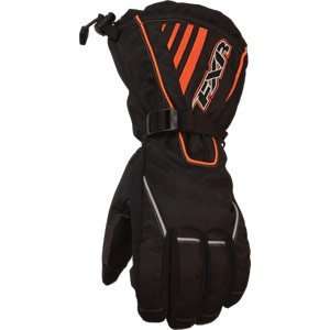  FXR Helix Youth Gloves Black/Orange 