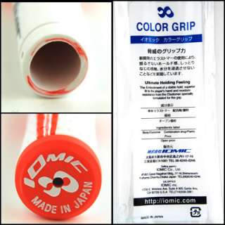 NEW Japan Iomic Iron Sticky Opus 2 grip White & Orange from 