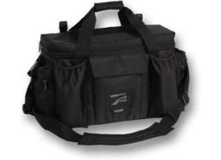   Large Deluxe Black Police & Shooters Range Bag With Strap, Black BD920