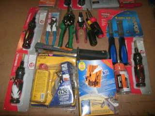 WHOLESALE LOT OF HEAVY DUTY TOOL BAG AND ASSORTED TOOLS  