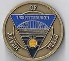 USS Pittsburgh SSN 720 OEF OIF Sub Navy Challenge Coin