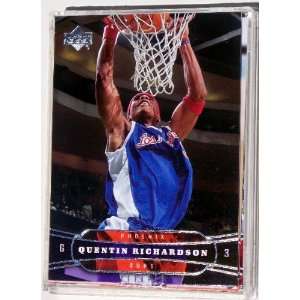  Quentin Richardson 25 Card Set with 2 Piece Acrylic Case 