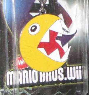 Super Mario Bros. Wii Yellow Chomper Metal Keychain  