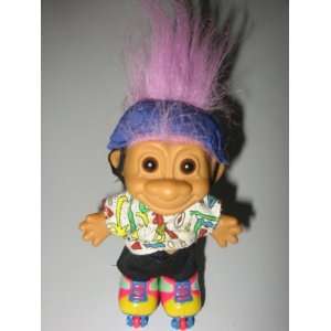  My Lucky Rollerblade Troll Doll 6 Toys & Games