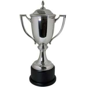  Salisbury Pewter Tidewater Cup Trophy w/Black Base   22 in 