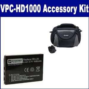  Sanyo Xacti VPC HD1000 Camcorder Accessory Kit includes 