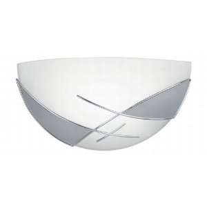   Light 12 Chrome & Satin Wall Light 89759A