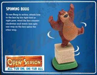 SPINNING BOOG toy   OPEN SEASON movie   Burger King BK/Sony (2006 