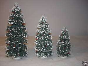 Byers Choice 9 Small Flocked Christmas Tree Brand New  