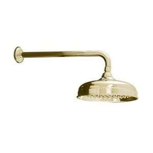  Strom Plumbing Shower Head P0874S Super Coated Brass