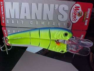 Manns (ALL NEW) Textured Stretch Alive Trolling Lure  