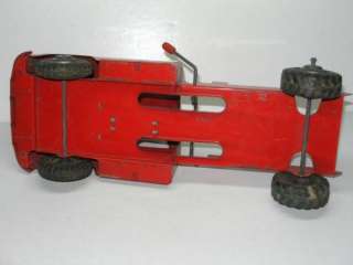   toy dump truck front cab part only 15 1 2 long truck no dump bed just
