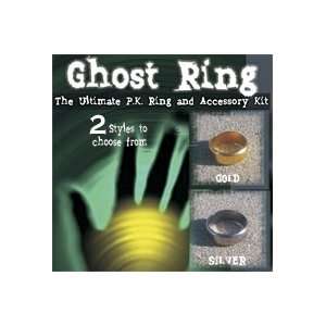  Ghost Ring Set Silver Large Vanishing Magic Trick Money 