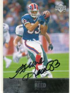 Andre Reed 2009 Ultimate Collection 97 Legends Auto  