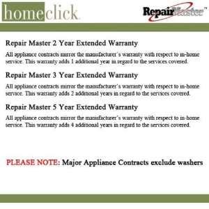  Repair Master RMWDPK5U750 Washer and Dryer Package 5 Year 