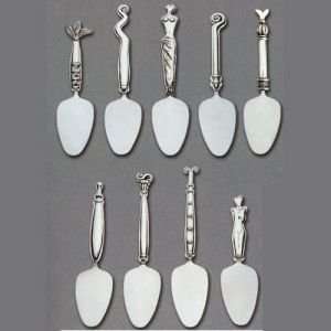   Boyes Pewter Cake Lifters Cake Lifter Small Wave