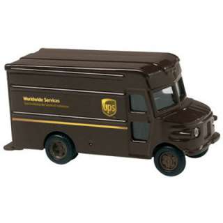 UNITED PARCEL SERVICE UPS DIECAST METAL P600 PACKAGE CAR TOY DELIVERY 