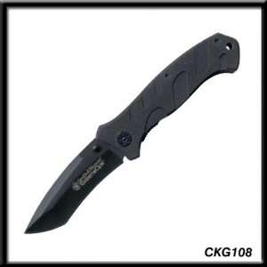 Smith & Wesson Extreme Ops Drop Point Plain Single Blade Pocket Knife 
