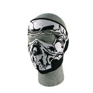   Skull Head Neoprene Face Mask   Motorcycle Face Mask 