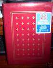 PHOTO ALBUM NEW HOLDS 24  4 X 6 PICTURES (RED) (B3)