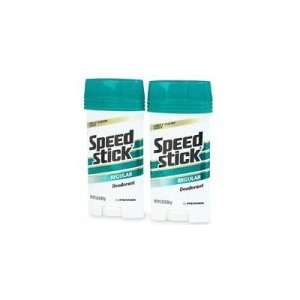 Speed Stick Value Pack Deodorant Solid, Twin Pack, Regular   6.5 oz