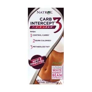  Natrol Carb Intercept 3 , 60 Count Capsules Health 