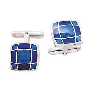  Thistle & Bee Square Geometric Cufflinks Thistle & Bee Jewelry