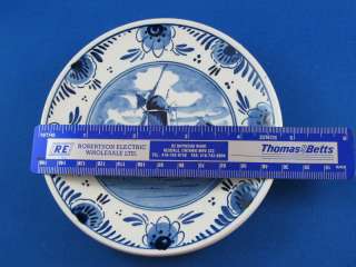 Delft Blue Wall Plate Holland  