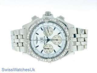 BREITLING CROSSWIND WINDRINDER DIAMOND WATCH Shipped from London,UK 