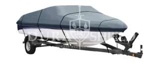 Trailerable Boat Cover 14 15 16 V Hull Fish Ski 3N  
