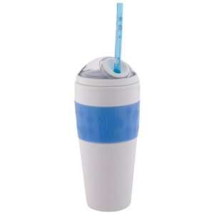  Copco Cold Beverage Straw Cup   Blue Dot (Pack of 2 