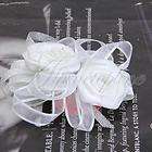 WRIST CORSAGE Corsages Silk Flowers Mothers Wedding  