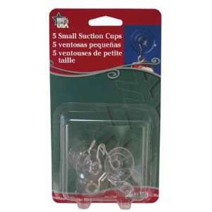  Christmas Suction Cup Hooks Non yellowing, Clear Plastic 